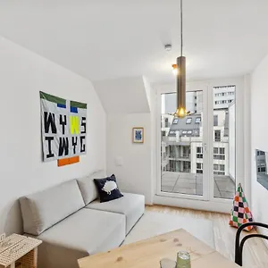 Apartman Ding Design In Brigittenau, Bécs